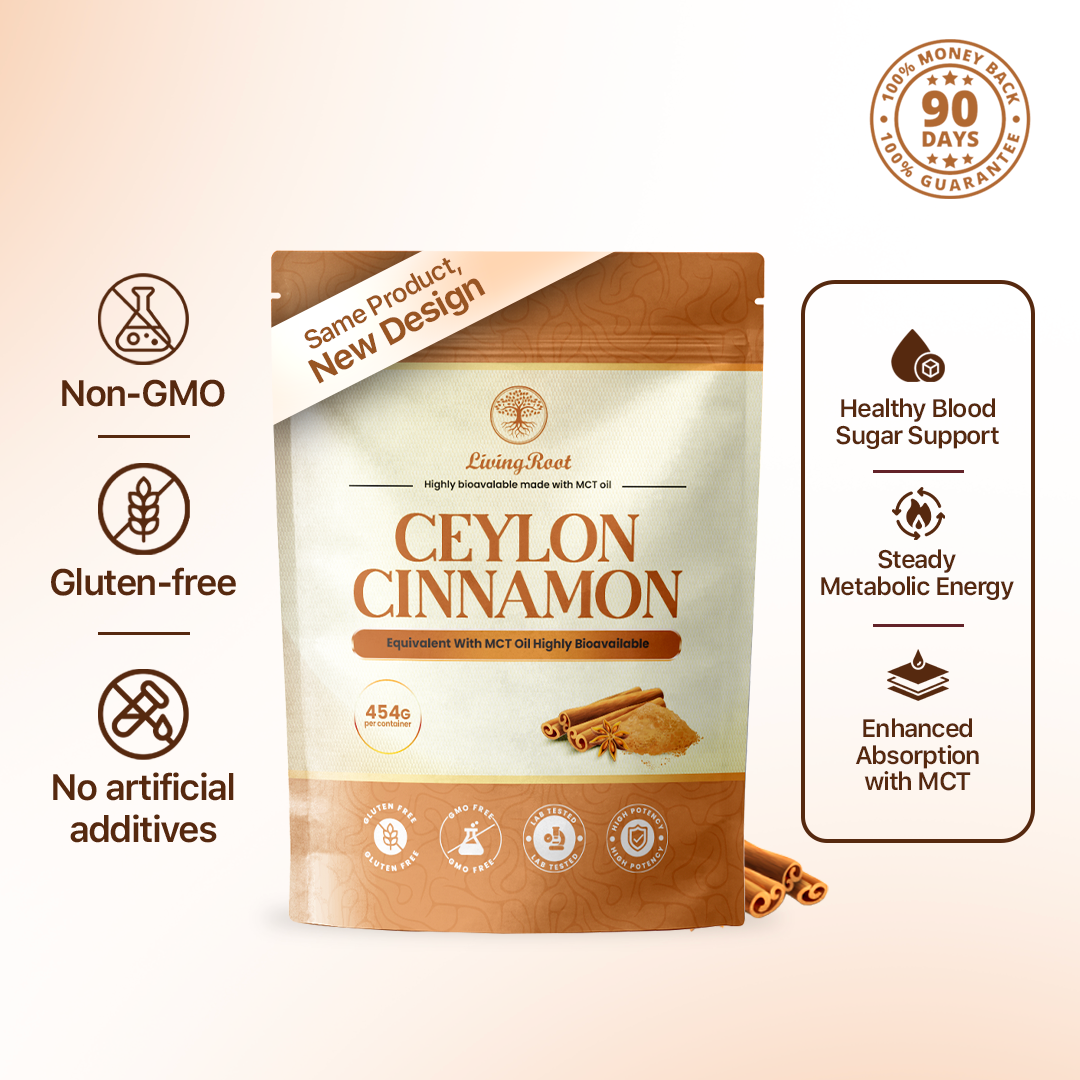 1. LivingRoot Organic Ceylon Cinnamon Powder