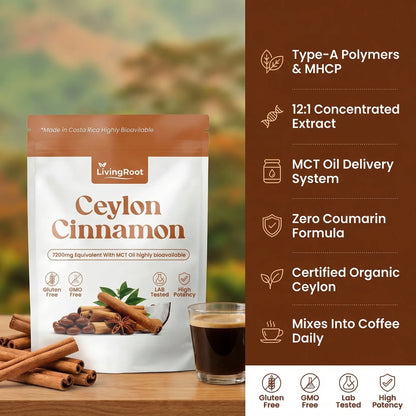 LivingRoot Organic Ceylon Cinnamon Powder