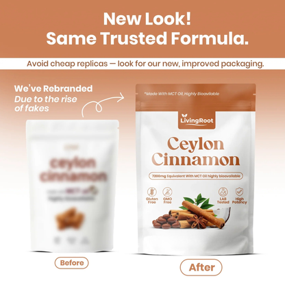 LivingRoot Organic Ceylon Cinnamon Parasite Cleanser Powder